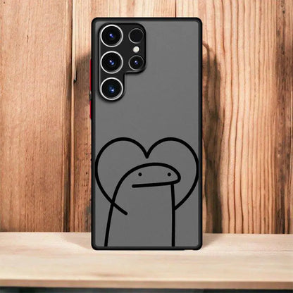 Cartoon Matchman Case for Samsung Galaxy S24 Ultra S23 Plus S25 S22 S21 FE S20 Note 20 S9 S10 Fashion Funda Silicone Phone Cover