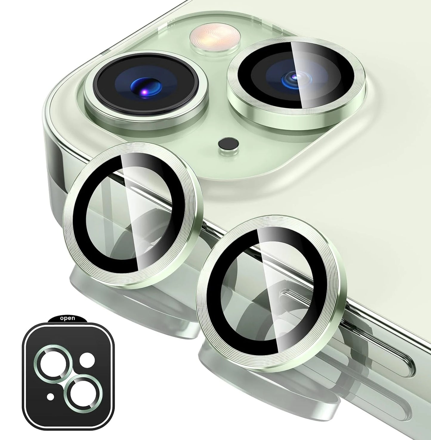 Camera Lens Protector Cover For iPhone 15 Pro Max 14 Plus 13 Mini 15Pro 14Pro 13Pro 15Plus 14Plus 13mini Protection Accessories