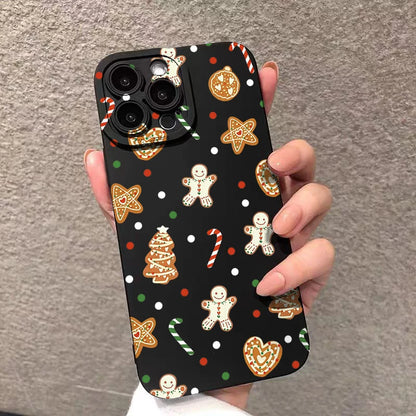 Colorful Christmas Tree Gift Pattern Shockproof Phone Case For Xiaomi Redmi 13 12 14C 13C 12C Redmi Note 14 Pro Plus 11 10 Cover