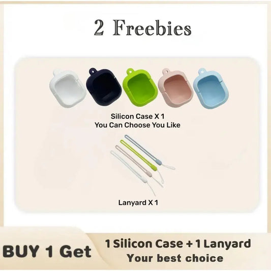 Buy Headset Get Protective Case + Lanyard) T2 TWS Gaming Earbuds Bluetooth 5.3 Noise Reduction HD HiFi Stereo Wireless Earphone