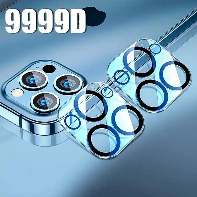 2PCS Bling Glitter Diamond Camera Lens Protector For Apple Iphone 16 15 13 12 Pro Max Sreen Protectors Film For iPhone 16 14plus