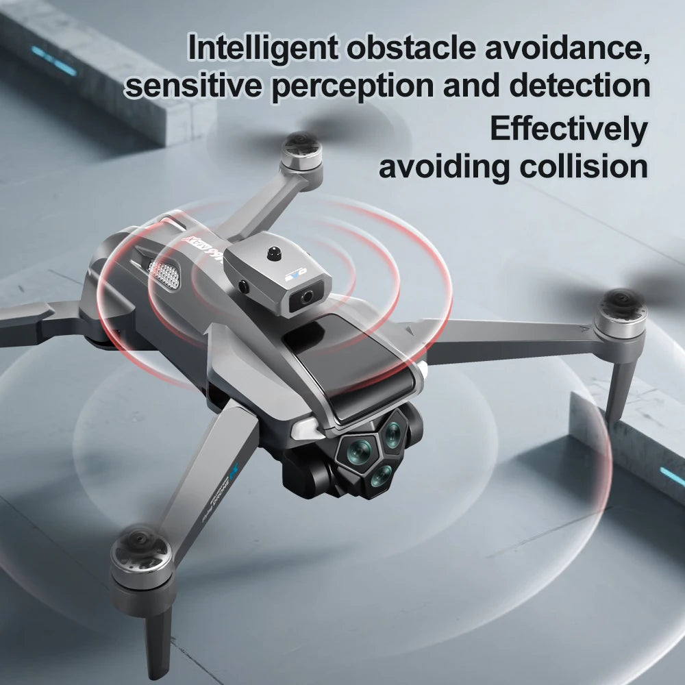 2026 New M66 Drone HD Folding Remote Control With Camera And Screen 5G FPV Camera Quadcopter Brushless Motor RC Quadcopter