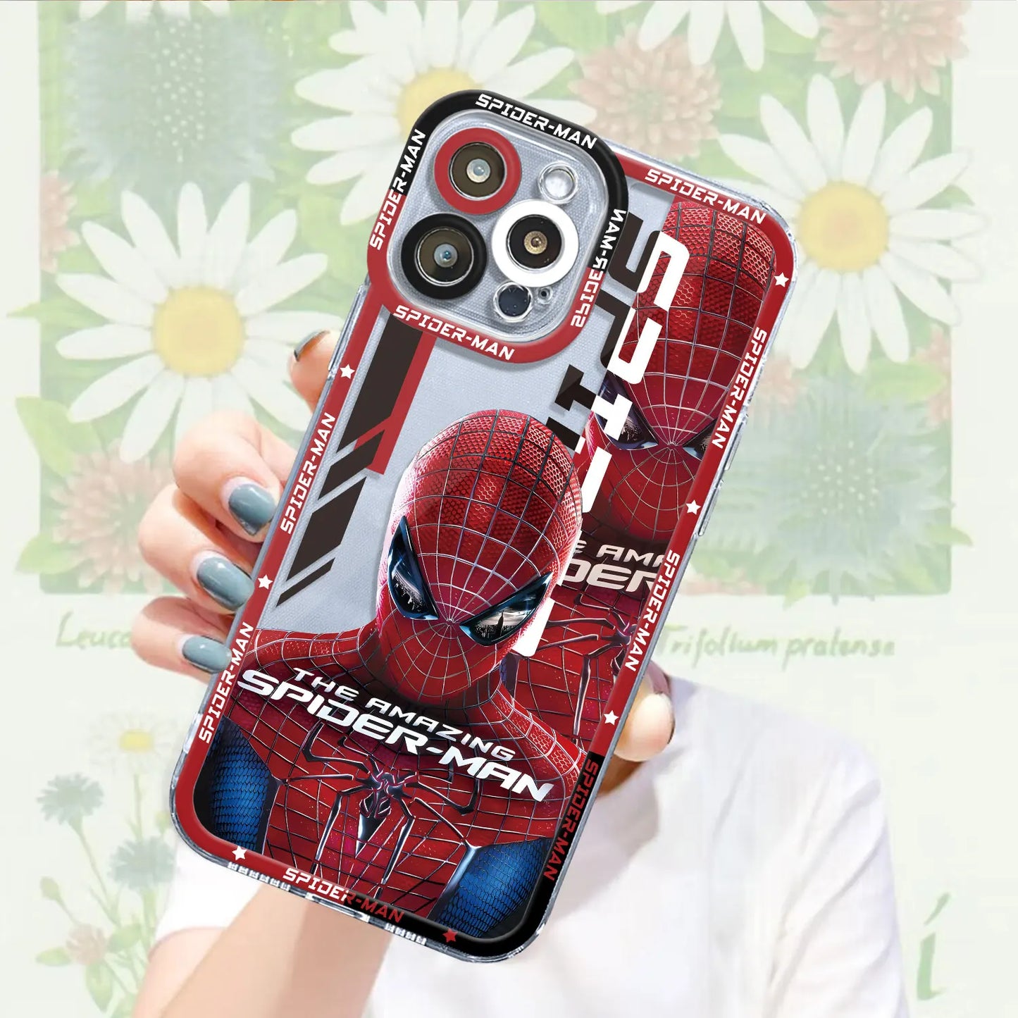 Marvel Avengers Spiderman Ironman Case for iPhone SE XS 13 Pro Max 8 X 14 15 Plus 11 Pro 12 Mini 7 6s XR Clear Silicone Cover