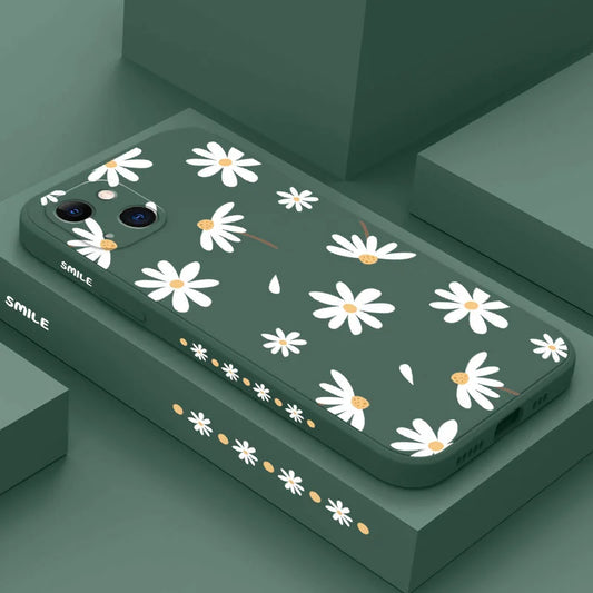 Plain Daisies Phone Case For iPhone 16 16e 15 14 13 12 11 Pro Max Mini X XR XS MAXCover
