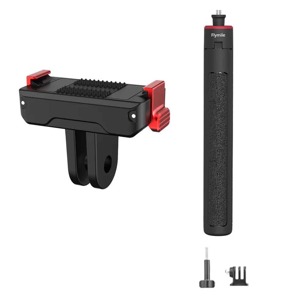 Flymile Action 5 Pro Tripod Adjustable Selfie Stick Long Hand Grip Vlgo Travel Stand for DJI OSMO 360/Action 4 Accessories