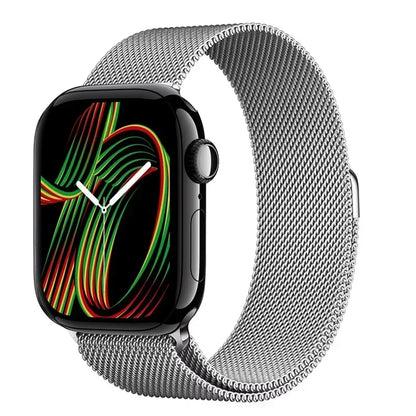 Milanese Strap For Apple Watch Ultra 2 49 46mm 42mm 44mm 40mm 45mm 41mm 38mm Bracelet For iWatch Series 10 9 3 6 5 SE 7 8 Strap