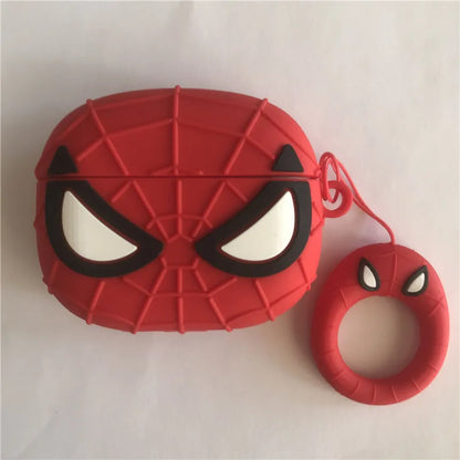 3D Cartoon Case for AirPods 4 2024 New Silicone Earphone Charging Case for AirPods Pro 2 Cover for AirPods 3 With Hook