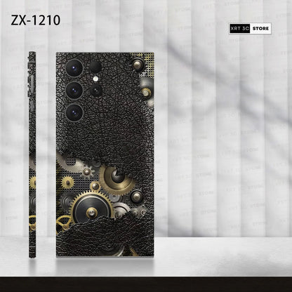 3m Colorful Decal Skin for Samsung S25 S23 Ultra S24 5G Back Screen Protector Film Cover 3M Wrap Modify Sticker