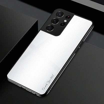Luxury Gradient Phone Cover For Samsung Galaxy S23 S21 S22 S24 S25 Ultra Plus Note 20 Ultra S21 FE S20 S23 FE 5G Case Glass Case