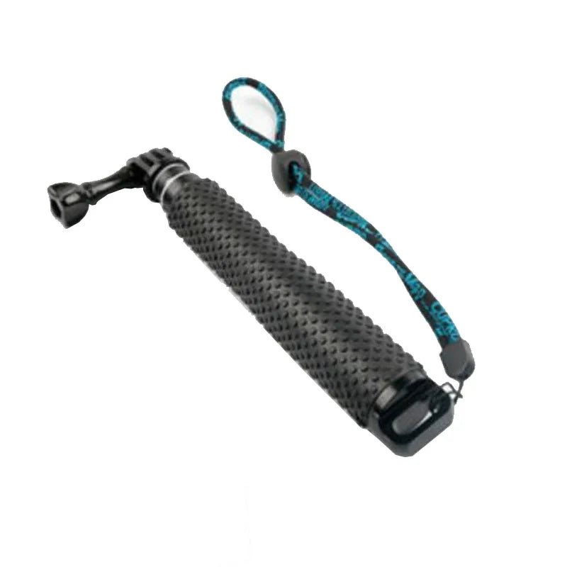 Extendable Pole Mini Selfie Stick Waterproof Monopod Blue for GoPro Hero13/12/11/10/9/8 Action Video Cameras Outdoor Photography