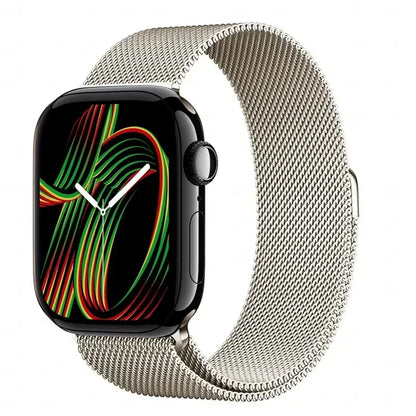 Milanese Strap For Apple Watch Ultra 2 49 46mm 42mm 44mm 40mm 45mm 41mm 38mm Bracelet For iWatch Series 10 9 3 6 5 SE 7 8 Strap