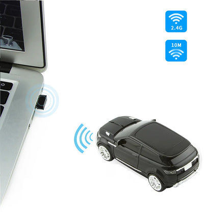 Car Mouse Wireless 2.4G Mause Creative Design SUV Appearance Energy Saving Portable Office Use System Compatible Gift Kid Boy