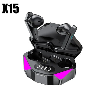 X15 TWS Wireless Earphone Bluetooth Headphone 65ms Low Latency Earbud Esport Gaming Headset Gamer with Mic For Xiaomi iPhone