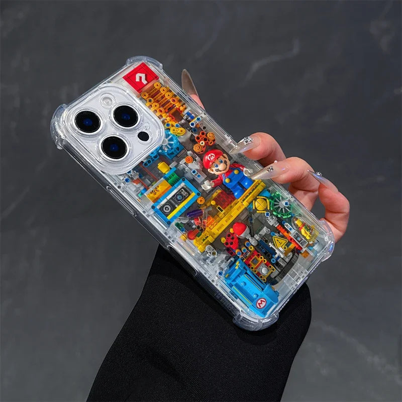 Mario Phone Case For OPPO Reno 13 11 8 12 Pro 13F 12F 7 7Z 8Z 5Z 6Z 8T 5G A78 A58 A38 A15 A16 A17 A3S A5S A54 A3 Pro A3X Funda