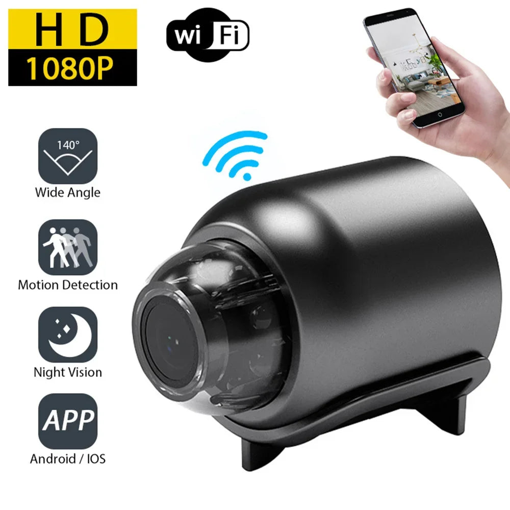 Audio Video Wireless Security Surveillance Camera 1080P HD Mini Camera Wifi IP Smart Home Indoor Night Vision AI Human Camcorder