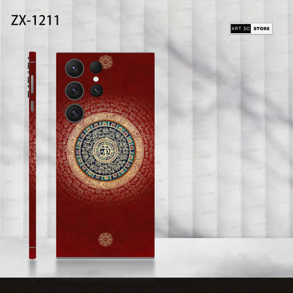 3m Colorful Decal Skin for Samsung S25 S23 Ultra S24 5G Back Screen Protector Film Cover 3M Wrap Modify Sticker