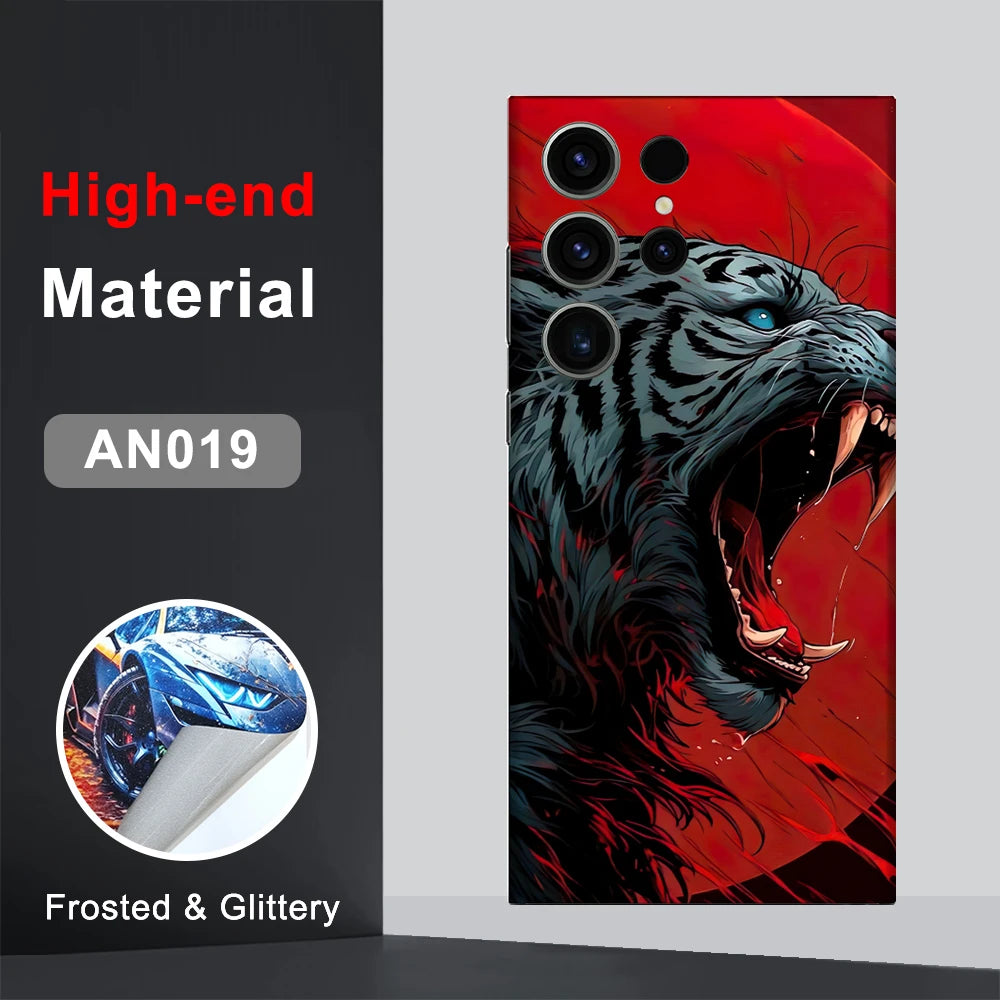 CASEKiTTY Skin For Galaxy S24 Ultra Back Film Samsung S23 Ultra Sticker S22 Plus Protective Decal Wrap Screen Protector No Case