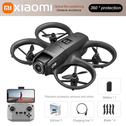 Xiaomi D16 Mini Drone Dual Camera 8K HDAerial Aircraft Obstacle Avoidance UAV Fixed Remote Control Airplane Gift Toys 20000M