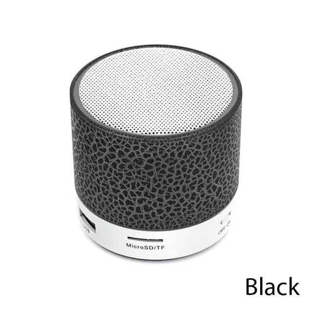 Wireless Bluetooth Speaker Mini PC Loudspeaker Crack LED SD Card USB Subwoofer Portable Music Sound Column For Desktop Computer