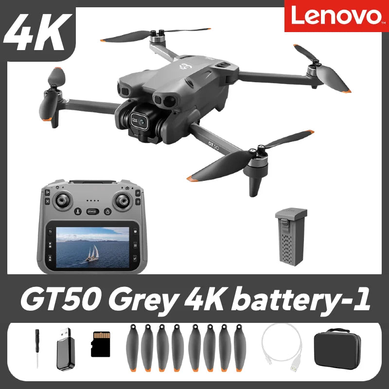 Lenovo Mini RC Drone 8K HD Dual Camera M6 GT8 GT50 GT5  FPV WiFi Quadcopter Obstacle Avoidance Toy Drone
