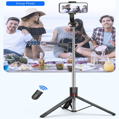 2025 NEW Monopod Remote Shutter Fill Light for iPhone Samsung Xiaomi Phone Holder Mini Tripod Wireless Bluetooth Selfie Stick