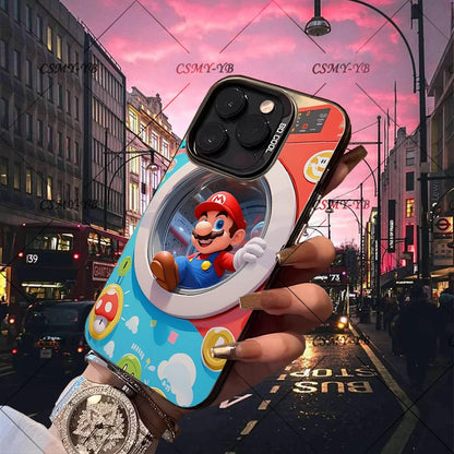 Fashion Tough Phone Cases For iPhone 16 15 14 13 12 11 X XR XS 7 8 Plus Pro Max iPhone13 Mini ProMax case Covers 3D M-marios