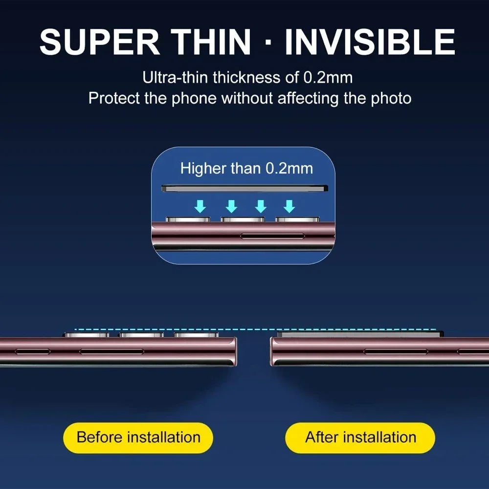 9H Camera Lens Protector For Samsung Galaxy S25 S24 S23 S22 S21 Plus Ultra S20FE Lens Cover Tempered Glass for Samsung S24 S25U