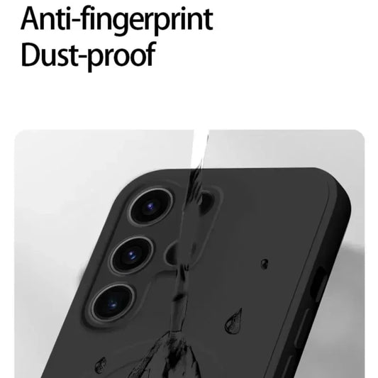 Original Liquid Silicone Magnetic Wireless Charge Case For Samsung Galaxy S25 S24 S23 S22 S21 Ultra For Magsafe Shockproof Cover