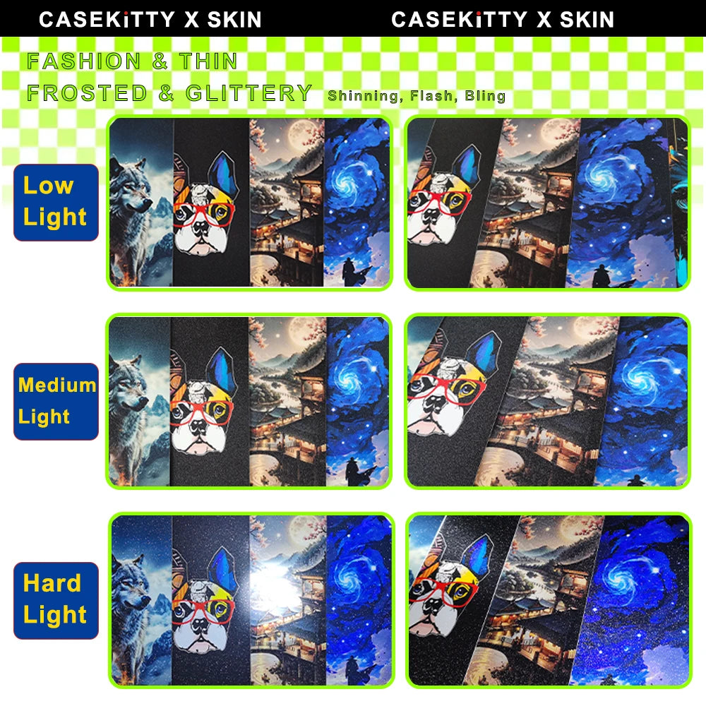 CASEKiTTY Skin For Galaxy S24 Ultra Back Film Samsung S23 Ultra Sticker S22 Plus Protective Decal Wrap Screen Protector No Case