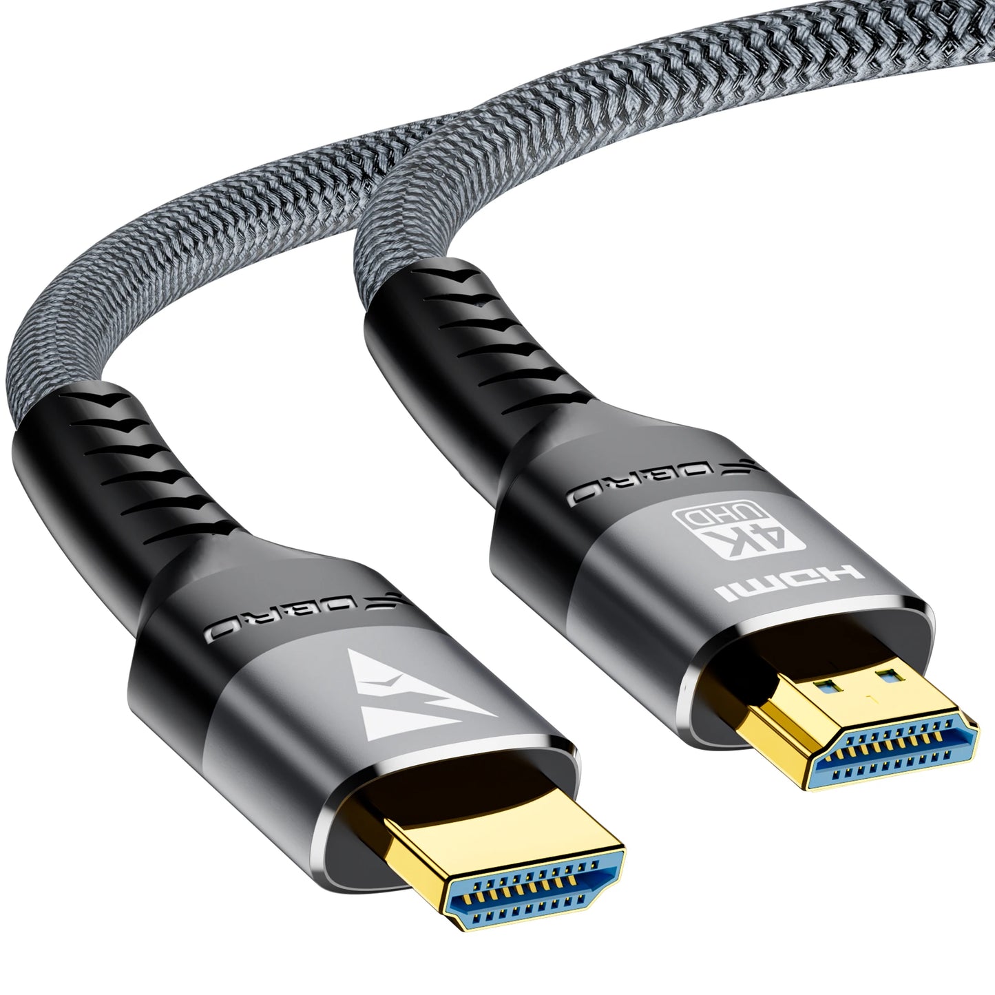 8K HDMI Cable 2.1 48Gbps  High Speed HDMI Braided Cord-4K@120Hz 8K@60Hz, DTS:X, HDCP 2.2 & 2.3, HDR 10 for Compatible Laptop/PS5