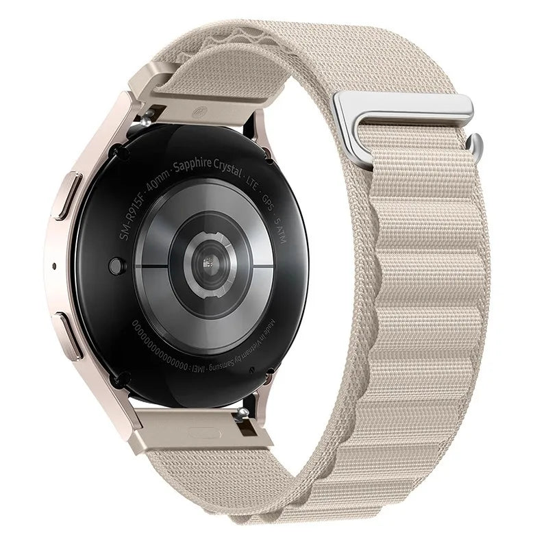 22mm 20mm Alpine Loop Band for Samsung Galaxy Watch 7/6/5/4/3 Nylon Strap for Huawei Watch 5/GT6/GT5/GT4 3 Pro/Amazfit GTR 4/GTS