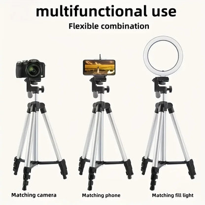 Travel Self Tripod Universal Phone Camera Tripod Stand with Bluetooth Remote Phone Clip For Canon Nikon DSLR SLR Digital Camera