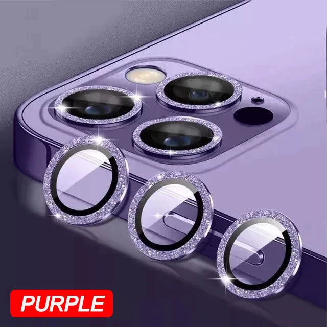 Camera Lens Protector For iPhone 16 Pro Max 16Plus 16Pro 14 15 Pro Max Diamond Metal Protective Glass For iPhone 14 15 Plus Lens