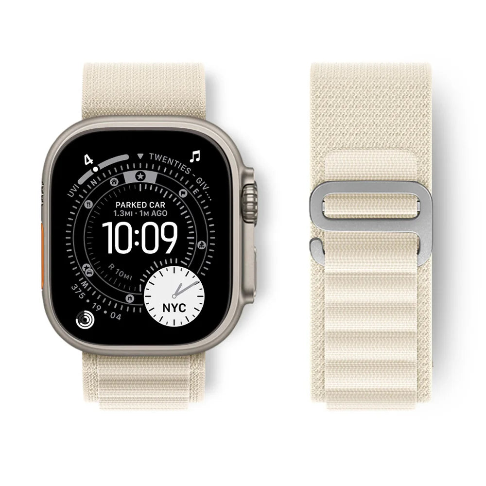 Alpine Loop Strap For Apple Watch Ultra 3 band 49mm Nylon bracelet iwatch series 11 10 42/46mm SE3 40/44mm 7 8 9 45mm 41mm Band