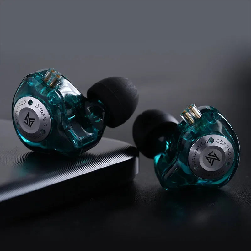 KZ EDX PRO X Dynamic Drive Earphone HIFI Bass Music Earbud Sport Noise Cancelling Headset KZ EDXPROX ZSTX ZSN PRO ZAS EDA ZVX