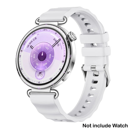 18mm Silicone Band for Huawei Watch GT6 41mm Sport Strap Metal Buckle Correa for Huawei Band GT6 Smartwatch Replacement Bracelet