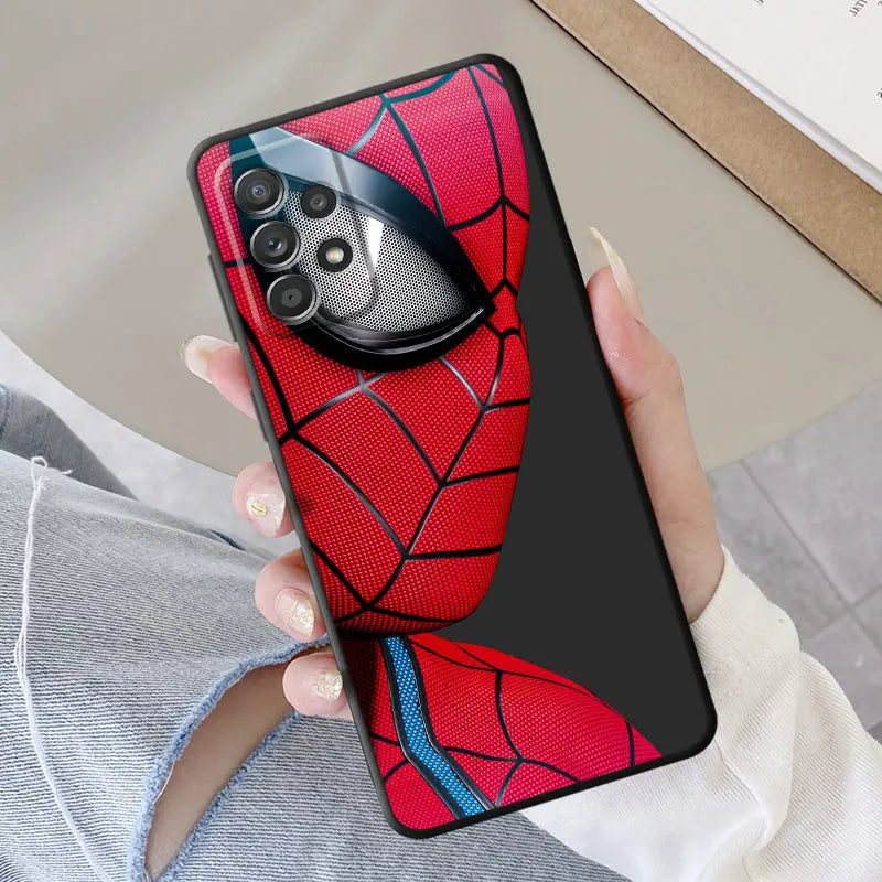 Shockproof Matte Silicone Cover Marvel Avengers Case for Samsung Galaxy S23 5G Note 20 Ultra 10 Plus 8 9 S20 S22 S21