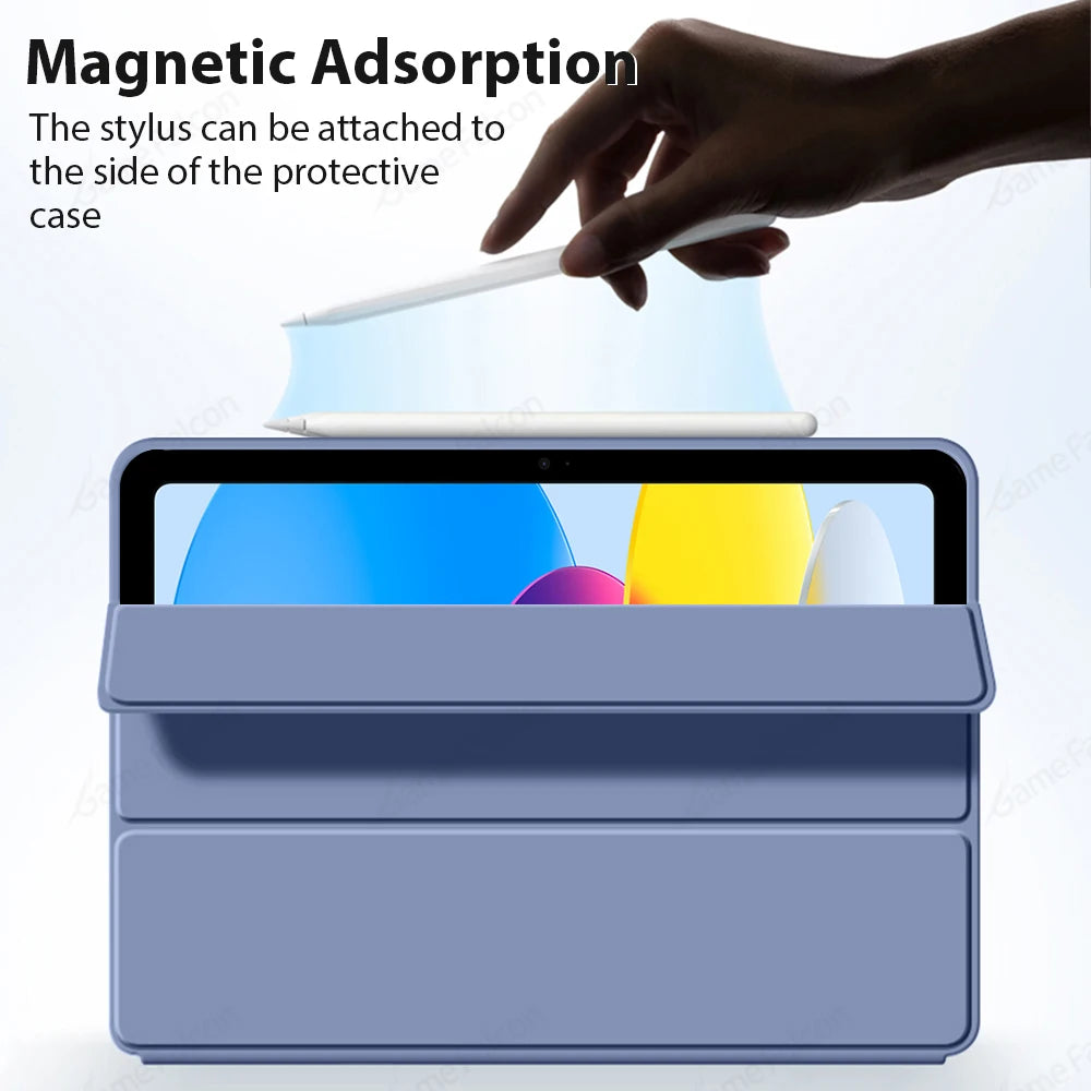 For Ipad Case A16 10 9 9th 10th Generation 2025 Pro 13 11th M5 M4 12.9 Funda For iPad Air 11 M3 M2 5 4 3 Mini 6 7 A17 10.9 Cover