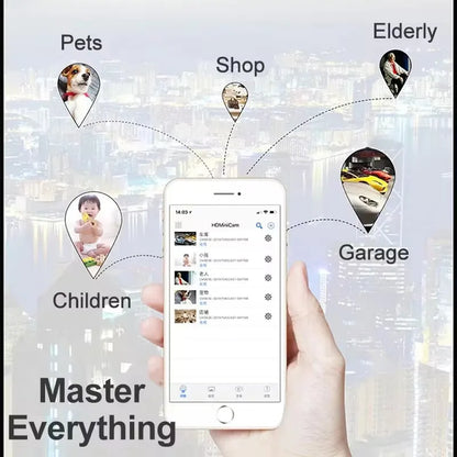 Full HD 1080p Mini Secret Camera XD WiFi Night Vision Camera IR-CUT Home Security Camera HD Video Recorder