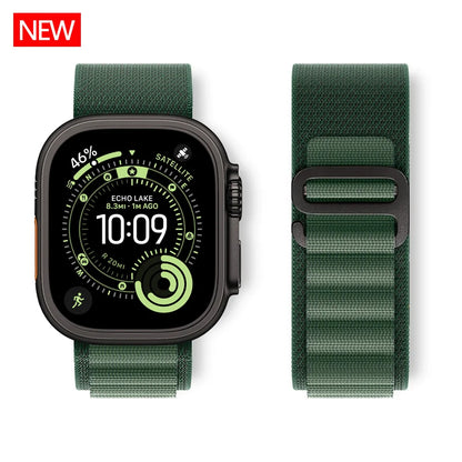 Alpine Loop Strap For Apple Watch Ultra 3 band 49mm Nylon bracelet iwatch series 11 10 42/46mm SE3 40/44mm 7 8 9 45mm 41mm Band