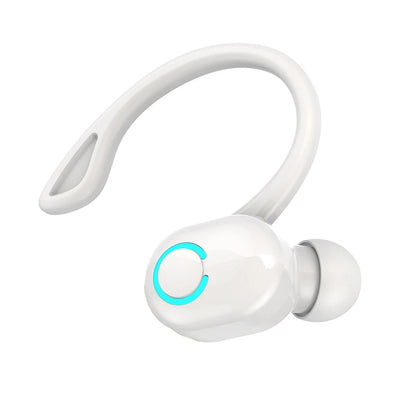 Bluetooth 5.2 Business Wireless Headphone Ear-Hook Mini HIFI Bass Noise Cancelling Earphone With Mic Earbuds Sport Game Headset