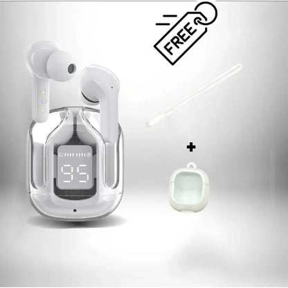 Buy Headset Get Protective Case + Lanyard) T2 TWS Gaming Earbuds Bluetooth 5.3 Noise Reduction HD HiFi Stereo Wireless Earphone