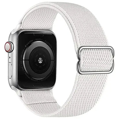 Nylon Loop Strap For Apple Watch 49mm 45mm 41mm 44mm 42mm 46mm Adjustable Elastic Belt iWatch Ultra 3/2 11 10 9 8 7 6 5 SE3 Band