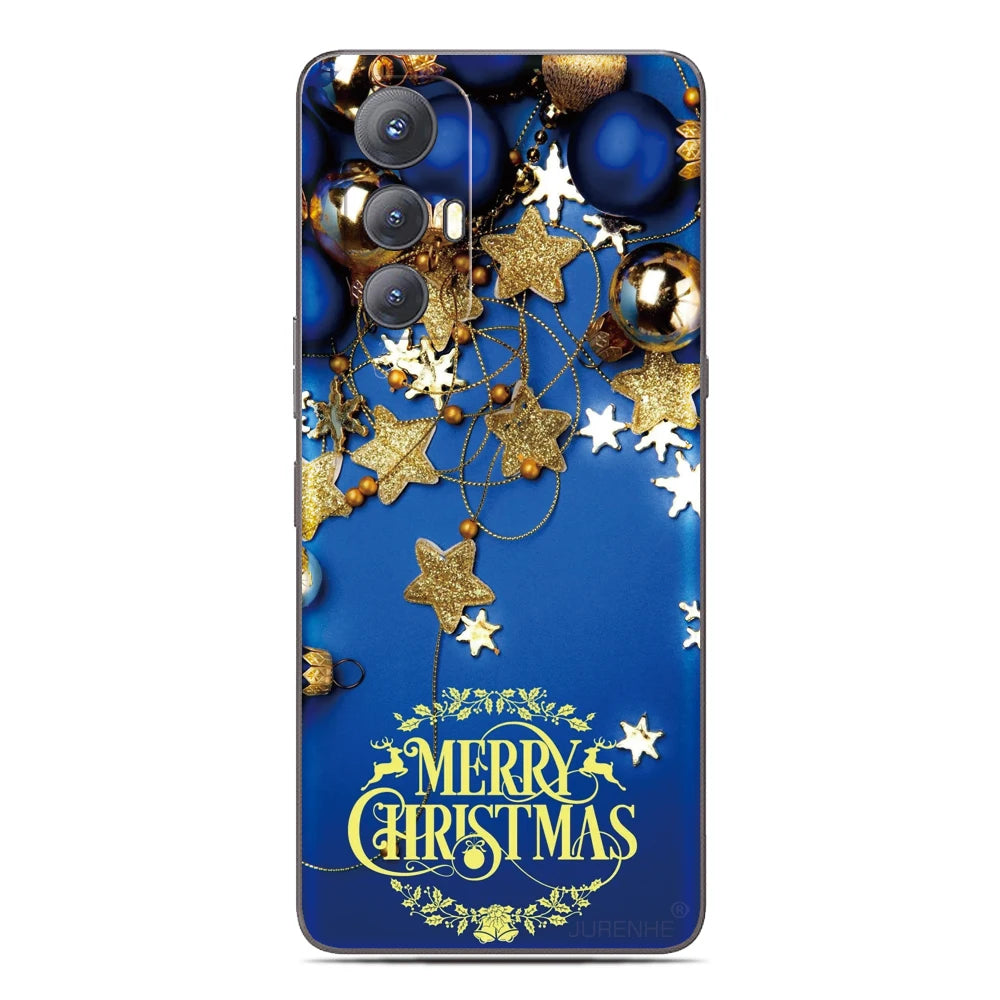 Christmas Gift Phone Case For Xiaomi Poco C40 F4 M4 M5 Mi A2 6X Redmi 10C 12C 4G 10A K60 Note 12 Pro Plus 5G 11 10A Back Cover