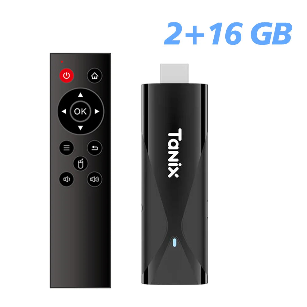TANIX TX8 TV stick Android 10 TV Stick Allwinner H313 2GB 16GB 2.4G WIFI 4K MINI TV Dongle Smart TV Box