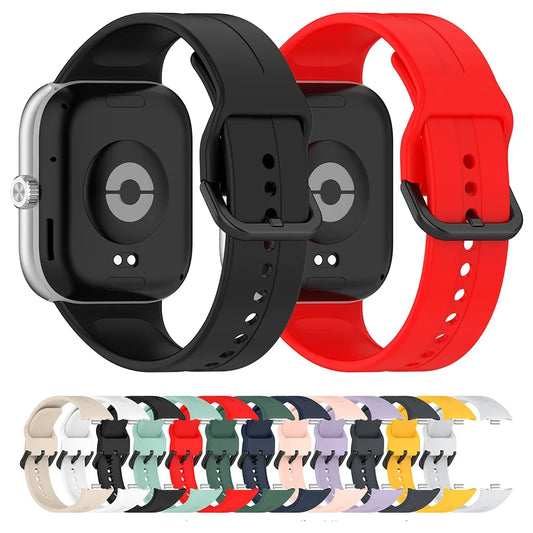 Silicone Bracelet Strap For Redmi Watch 5 Replacement Watch Band For Xiaomi Band 9 Pro