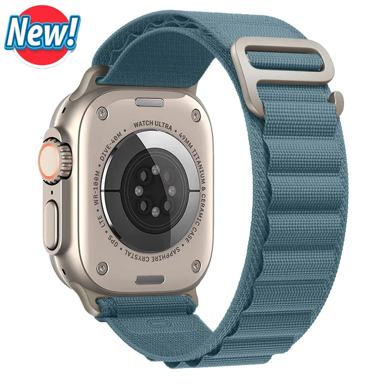 Alpine Loop Strap for Apple watch Ultra 3 2 Band 49mm 45mm 44mm 40mm 41mm 46mm 42mm 44 mm Bracelet iWatch Series 2030 7
