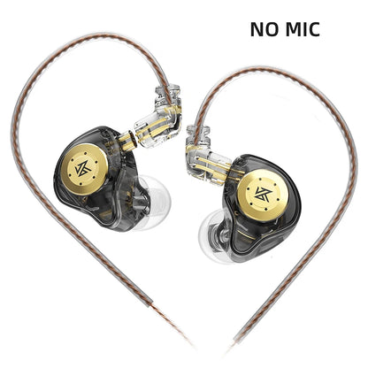 KZ EDX PRO EDXPRO 10mm Dual Magnetic Circuit Dynamic Drive Earphone 2PIN Cable Excellent Sound Quality Performance
