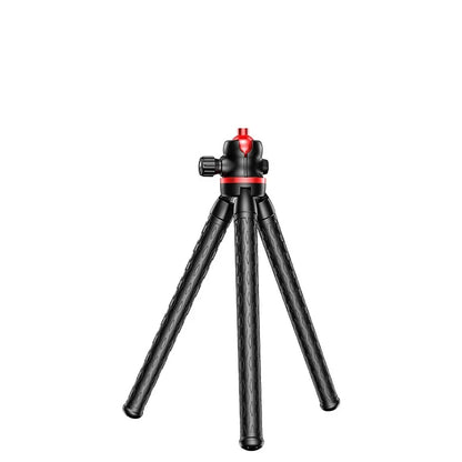 BSLIUFANG 2025 new Flexible Octopus Tripod 2in1 Design Tripod With Phone Holder Side Cold Shoe 1/4'' Screw for Phone Camera DSLR