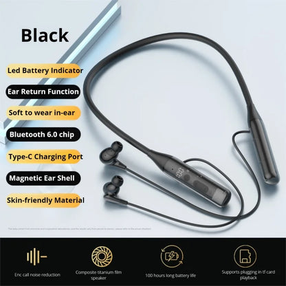 EARDECO 800mAh Sport Wireless Headphones Bass 6.0 Bluetooth Headphone HIFI Sound Headphone monitoring Neckband Earphones Stereo